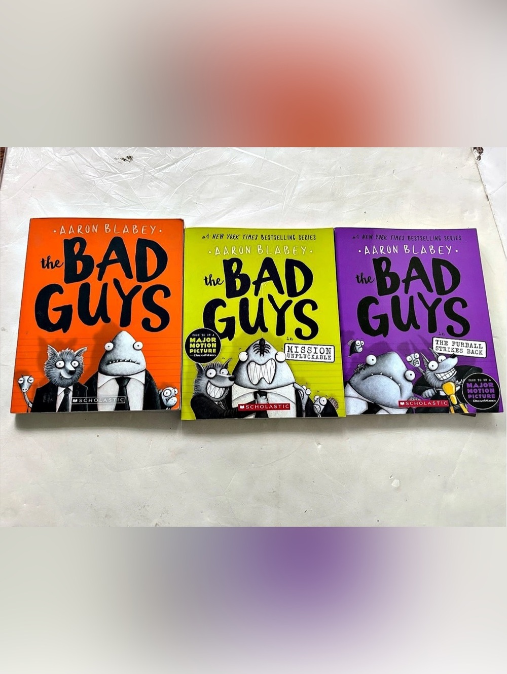 Scholastic The Bad Guys Book Set (Books 1-3) ) 3-Book Paperback Set